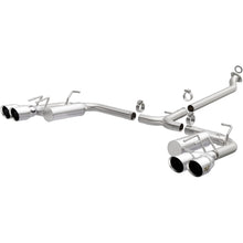Load image into Gallery viewer, MagnaFlow 18-19 Toyota Camry XSE 2.5L (FWD) Street Series Cat-Back Exhaust w/4in Polished Quad Tips (19494)