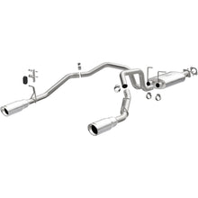 Load image into Gallery viewer, MagnaFlow 2019 Ram 1500 Street Series Cat-Back Exhaust Dual Rear Exit w/Polished Tips (19498)