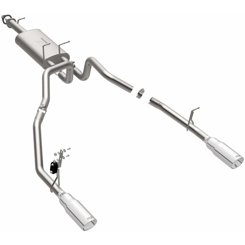 MagnaFlow 2019 Ram 1500 Street Series Cat-Back Exhaust Dual Rear Exit w/Polished Tips (19498)