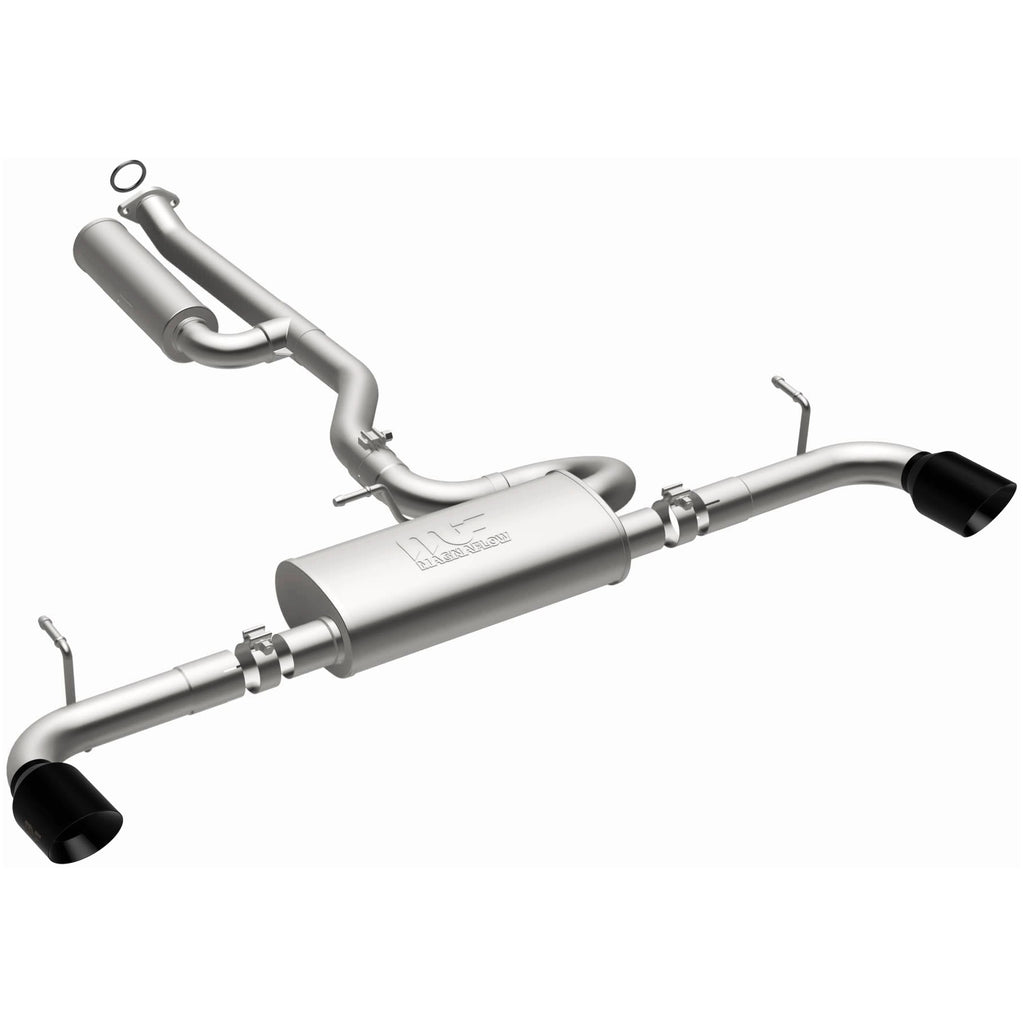 Magnaflow 19-21 Toyota RAV4 Street Series Cat-Back Performance Exhaust System- Dual Rear Exit- Black (19500)