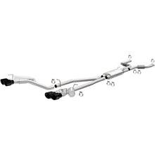 Load image into Gallery viewer, MagnaFlow 20-21 Ford Explorer 3.0L V6 Dual Exit Quad Black Chrome Tip Street Series Cat-Back Exhaust (19515)