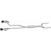 Load image into Gallery viewer, MagnaFlow 20-21 Ford Explorer 3.0L V6 Dual Exit Quad Black Chrome Tip Street Series Cat-Back Exhaust (19515)