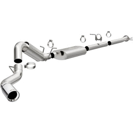 MagnaFlow 2022+ GM 2500/3500HD 6.6L Gas Single Passenger Side Rear Exit Cat-Back Exhaust (19524)