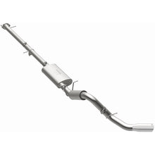 Load image into Gallery viewer, MagnaFlow 2022+ GM 2500/3500HD 6.6L Gas Single Passenger Side Rear Exit Cat-Back Exhaust (19524)