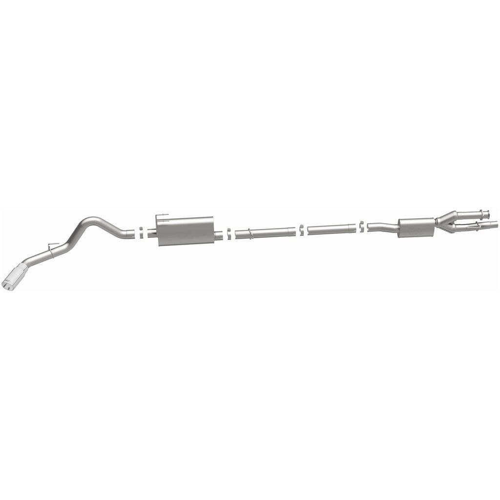 MagnaFlow 2020 Ford F250/F350 3.5in Street Series Cat-Back Exhaust Rear Passenger Exit-Polished Tip (19530)