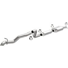 Load image into Gallery viewer, MagnaFlow 12-18 Jeep Wrangler 2.5in Overland Series Cat-Back Exhaust (19539)