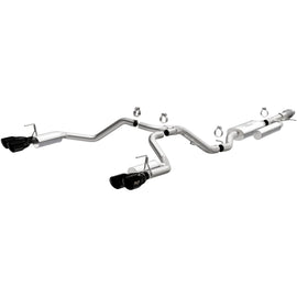 MagnaFlow 2021 Chevrolet Tahoe V8 5.3L Street Series Cat-Back Exhaust - Black Chrome Tips (19541)