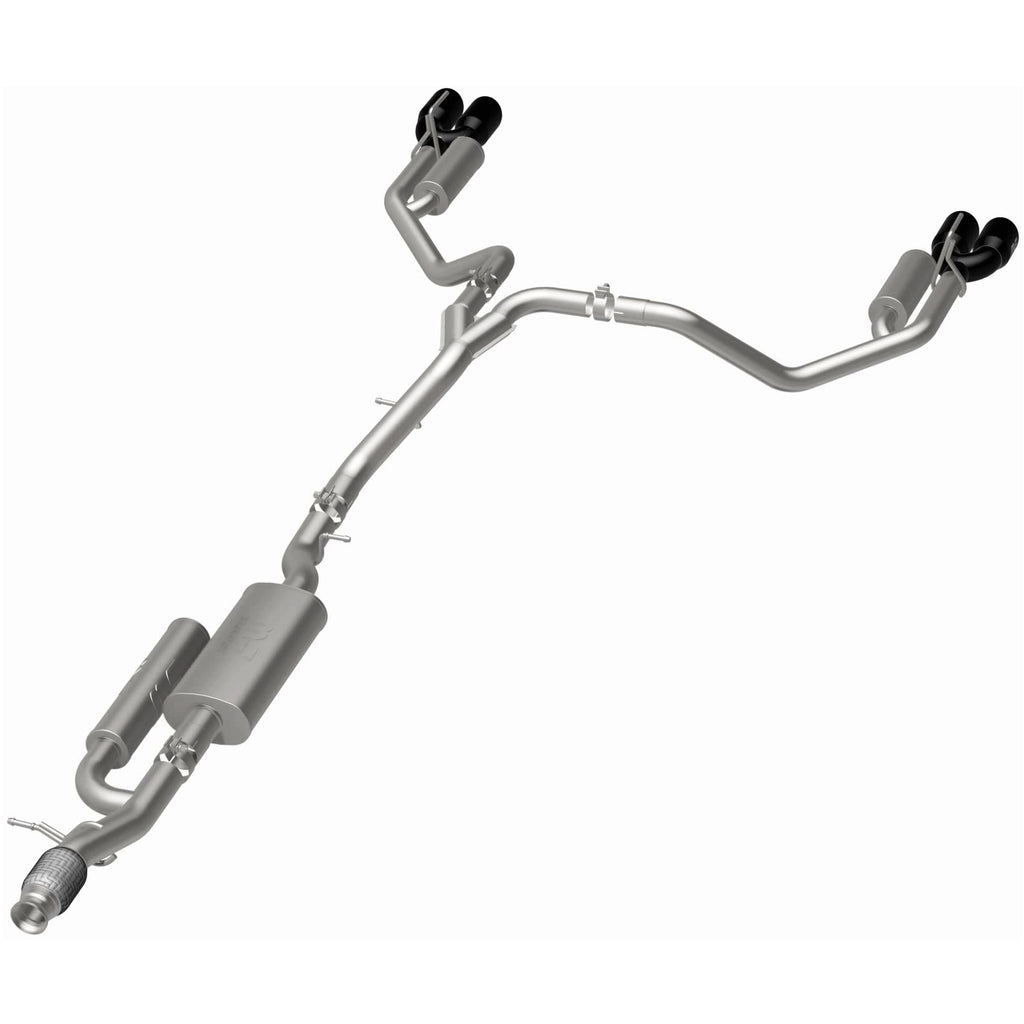 MagnaFlow 2021 Chevrolet Tahoe V8 5.3L Street Series Cat-Back Exhaust - Black Chrome Tips (19541)