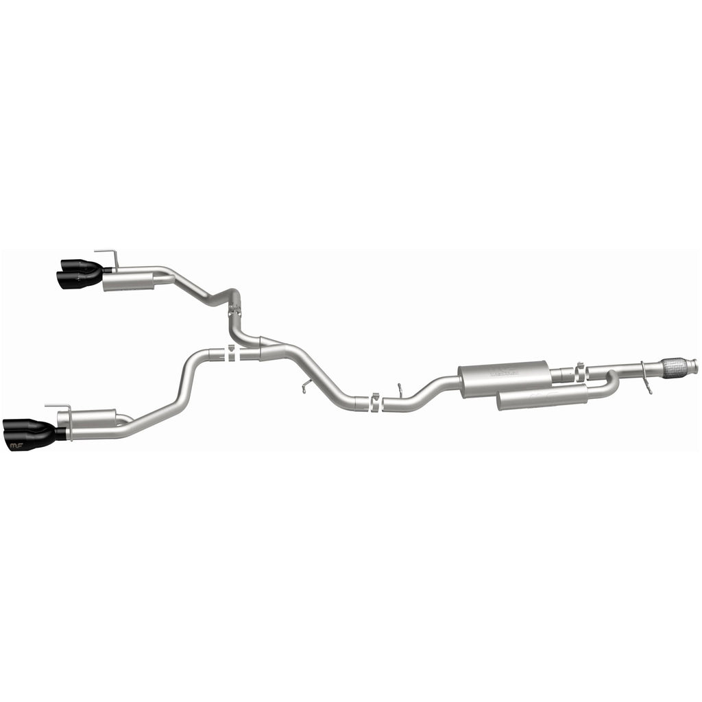 MagnaFlow 2021 Chevrolet Tahoe V8 5.3L Street Series Cat-Back Exhaust - Black Chrome Tips (19541)