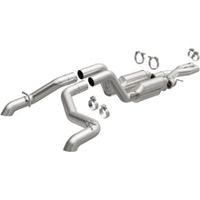 Load image into Gallery viewer, MagnaFlow Cat-Back 2021 Jeep Wrangler 6.4L Rock Crawler Series Dual Exit Stainless Exhaust (19582)