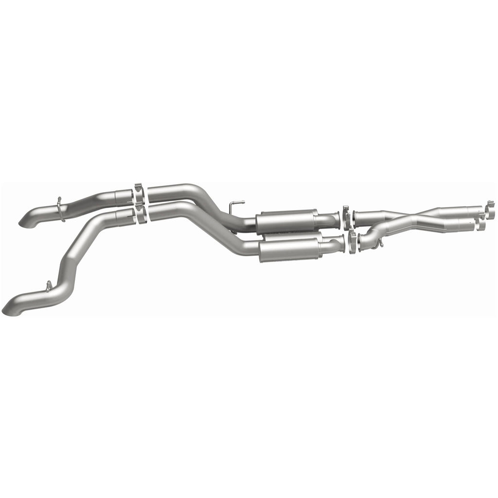 MagnaFlow Cat-Back 2021 Jeep Wrangler 6.4L Rock Crawler Series Dual Exit Stainless Exhaust (19582)