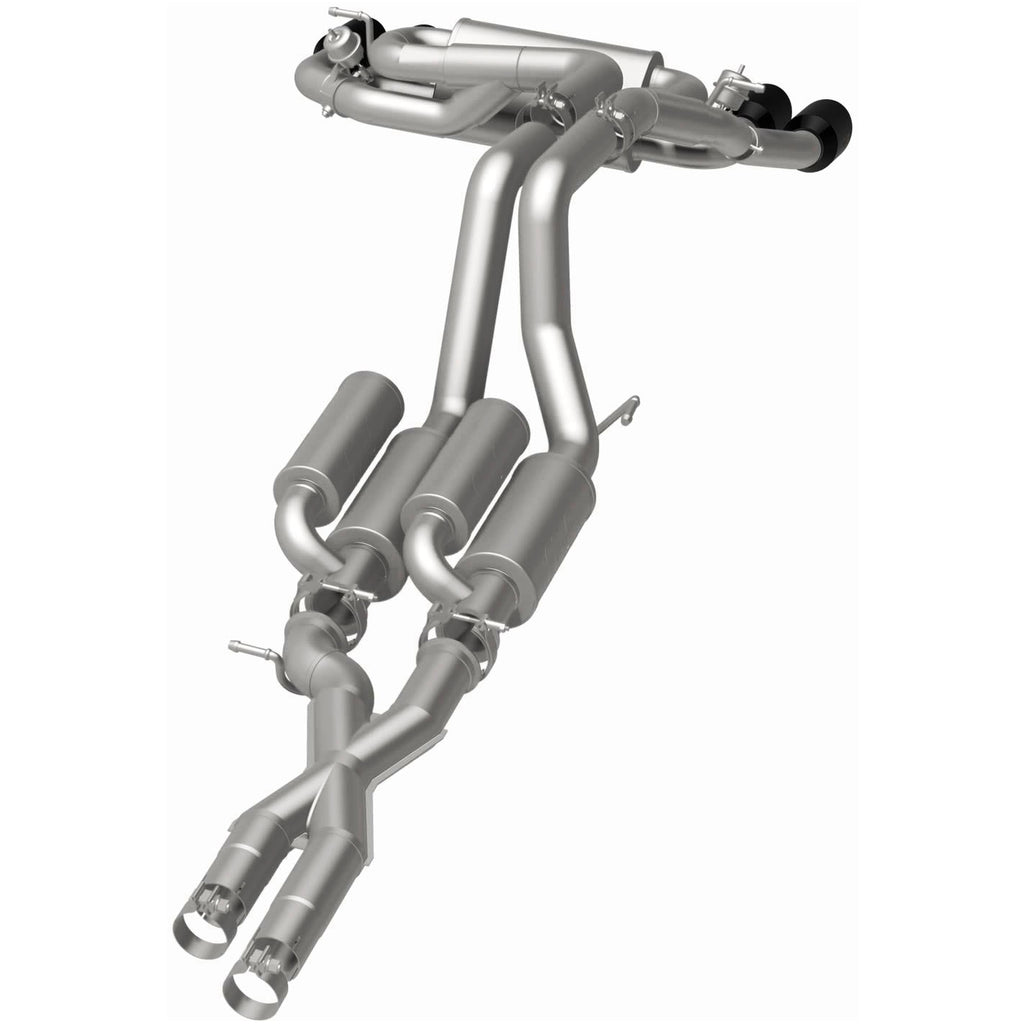 MagnaFlow 21-22 Jeep Wrangler V8 6.4L Street Series Cat-Back Exhaust w/ Black Tips (19598)