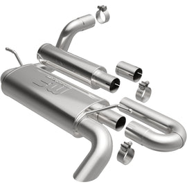 MagnaFlow 18-23 Jeep Wrangler JL 2.0L/3.6L Overland Series Axle-Back Exhaust (19620)