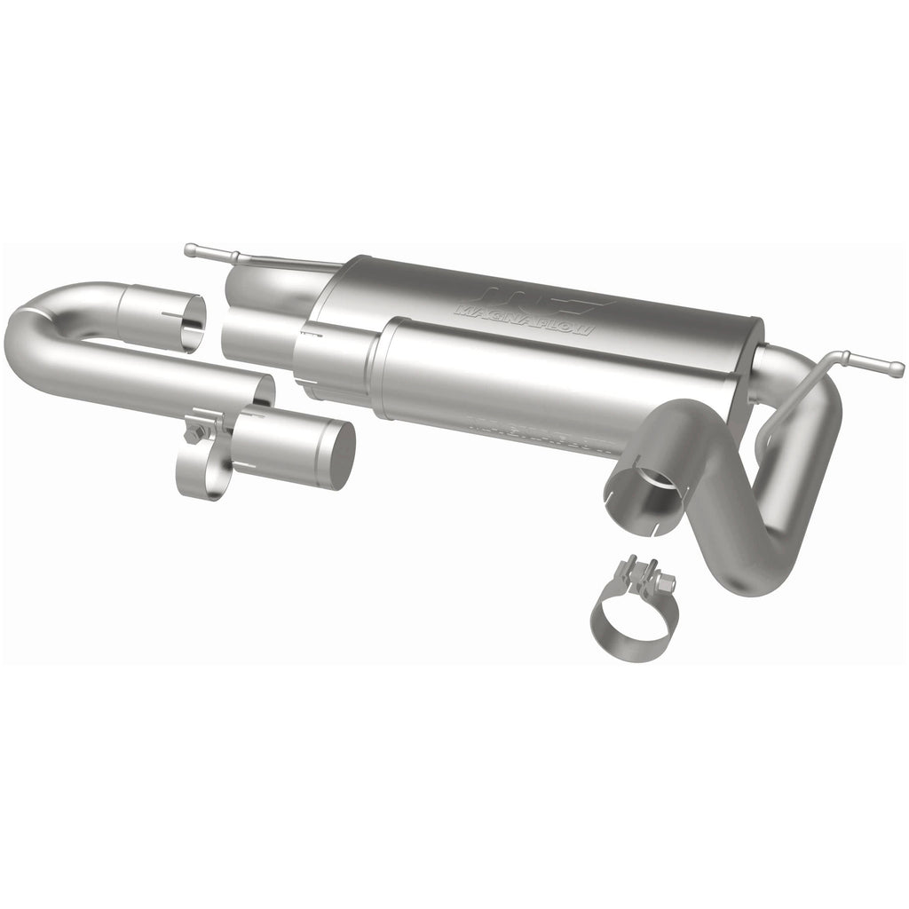 MagnaFlow 18-23 Jeep Wrangler JL 2.0L/3.6L Overland Series Axle-Back Exhaust (19620)
