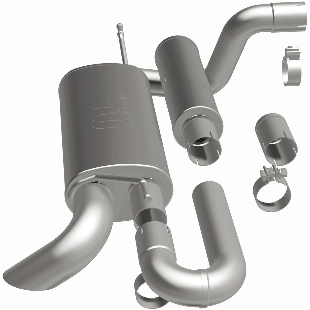 MagnaFlow 18-23 Jeep Wrangler JL 2.0L/3.6L Overland Series Axle-Back Exhaust (19620)
