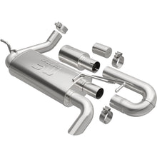 Load image into Gallery viewer, MagnaFlow 07-18 Jeep Wrangler JK Overland Series Axle-Back Exhaust System (19668)