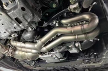Load image into Gallery viewer, Invidia 22+ Subaru WRX FA24 UEL Manifold Exhaust (HS22SW4HDUEL)