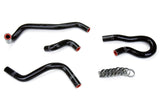 HPS Black Silicone Heater Hose Kit for 1992-1995 Honda Civic 1.5L D15 SOHC (57-1775-BLK)