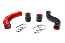 Load image into Gallery viewer, HPS Performance Hot and Cold Side Turbo Charge Pipe Kit Red (17-164R)