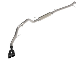aFe Power Vulcan Series 3in Stainless Rear-Side Exit Exhaust Sys Black Ford Ranger Raptor 22-26 L4-2.0L (49-33156-B)