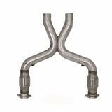 BBK 11-14 Mustang 5.0 Short Mid X Pipe With Catalytic Converters 3.0 For BBK Long Tube Headers (1658)