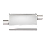 MagnaFlow Exhaust Products Multi-Chamber Performance Muffler; 2in. Offset/Center;  4x14x9 Body - 13214