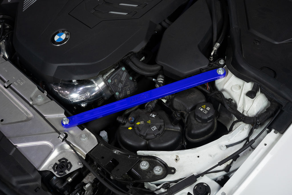 HPS Performance 2-piece bolt on Front Strut Bar (42-115BL)