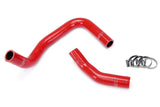 HPS Red Reinforced Silicone Radiator Hose Kit Coolant for Toyota 85-87 Corolla AE86 (57-1202-RED)