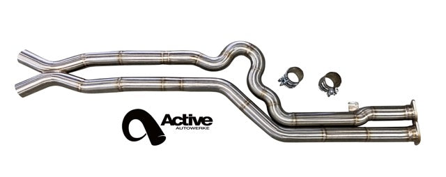 Active AutoWerke X3M / X4M Signature Equal Length mid-pipe - Gen 2 Mid-pipe only (11-121G2)