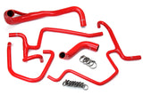 HPS Red Reinforced Silicone Radiator + Heater Hose Kit Coolant for Dodge 11 (57-1646-RED)