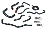 HPS Reinforced Black Silicone Radiator + Heater Hose Kit Coolant for Scion (57-1341-BLK)