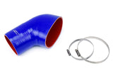 HPS Blue Reinforced Silicone Post MAF Air Intake Hose Kit for BMW 01-06 E46 M3 (57-1078-BLUE)