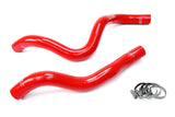 HPS Red Reinforced Silicone Radiator Hose Kit Coolant for Honda 17 18 Ridge (57-1677-RED)