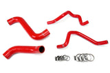 HPS Red Silicone Radiator + Heater Coolant Hose Kit for Subaru 2005-2007 WRX/STI Turbo (57-1811-RED)