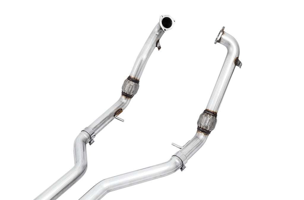 AWE Tuning Audi B9 S4 SwitchPath Exhaust - Non-Resonated (Silver 102mm Tips) (3025-42030)