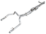 AWE Tuning 4th Gen GM 1500 6.2L Catback Split Rear Exit (w/ Bumper Cutouts) - OE Tips (3015-31202)
