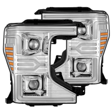 Load image into Gallery viewer, 20-22 Ford Super Duty LUXX-Series LED Projector Headlights Chrome