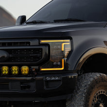 Load image into Gallery viewer, 20-22 Ford Super Duty NOVA-Series LED Projector Headlights Alpha-Black