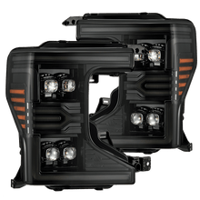 Load image into Gallery viewer, 20-22 Ford Super Duty NOVA-Series LED Projector Headlights Alpha-Black