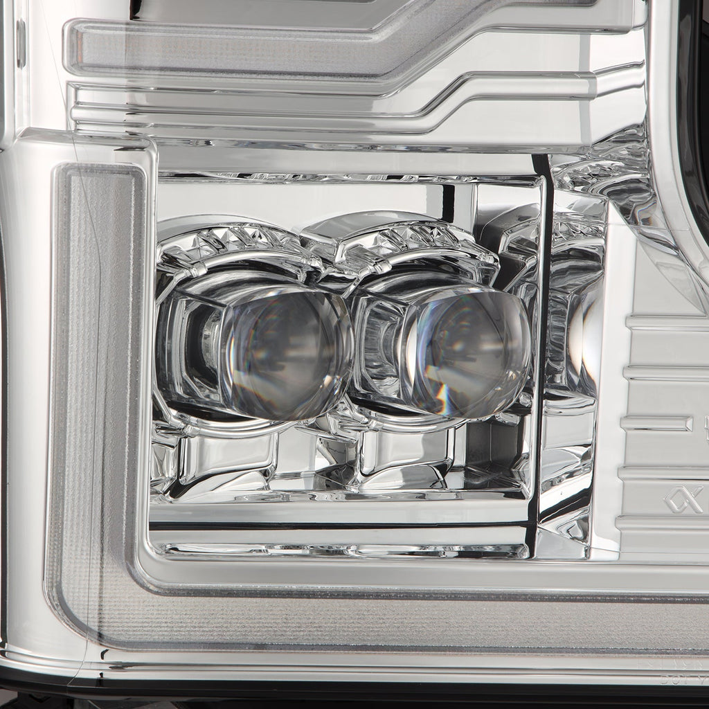 20-22 Ford Super Duty NOVA-Series LED Projector Headlights Chrome