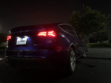 Load image into Gallery viewer, 20-24 Tesla Model Y / 22-23 Model 3 (With Stock Amber Turn Signal) PRO-Series LED Tail Lights Jet Black