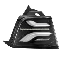 Load image into Gallery viewer, 20-24 Tesla Model Y / 22-23 Model 3 (With Stock Amber Turn Signal) PRO-Series LED Tail Lights Jet Black