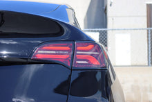 Load image into Gallery viewer, 20-24 Tesla Model Y / 22-23 Model 3 (With Stock Amber Turn Signal) PRO-Series LED Tail Lights Red Smoke