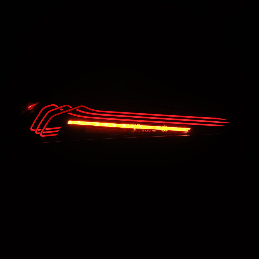20-25 Toyota Supra CSL Laser Style LUXX-Series LED Tail Lights - Vivid Red