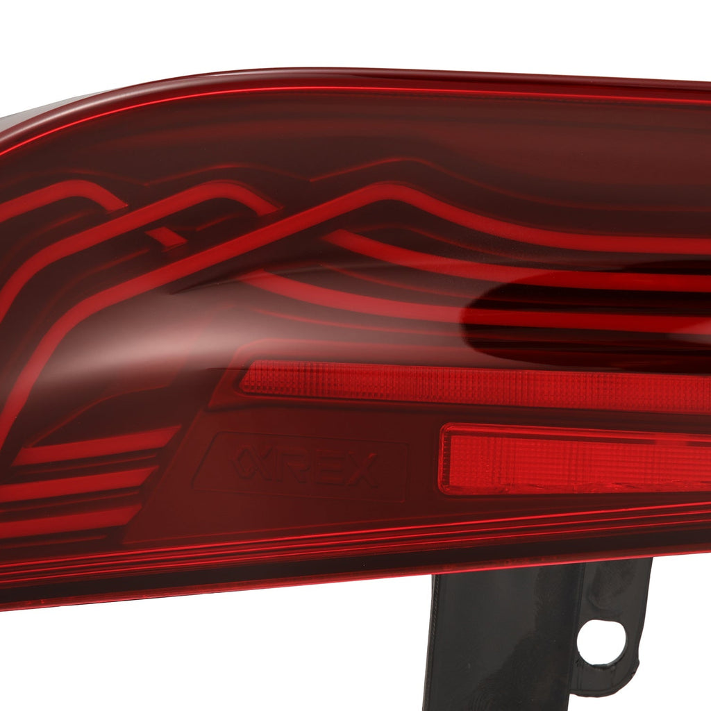 20-25 Toyota Supra CSL Laser Style LUXX-Series LED Tail Lights - Vivid Red