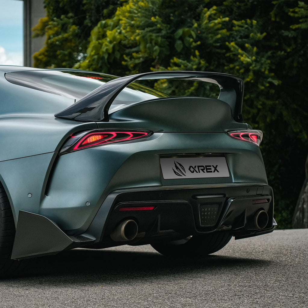 20-25 Toyota Supra  FT-1 Style LUXX-Series LED Tail Lights - Alpha Black