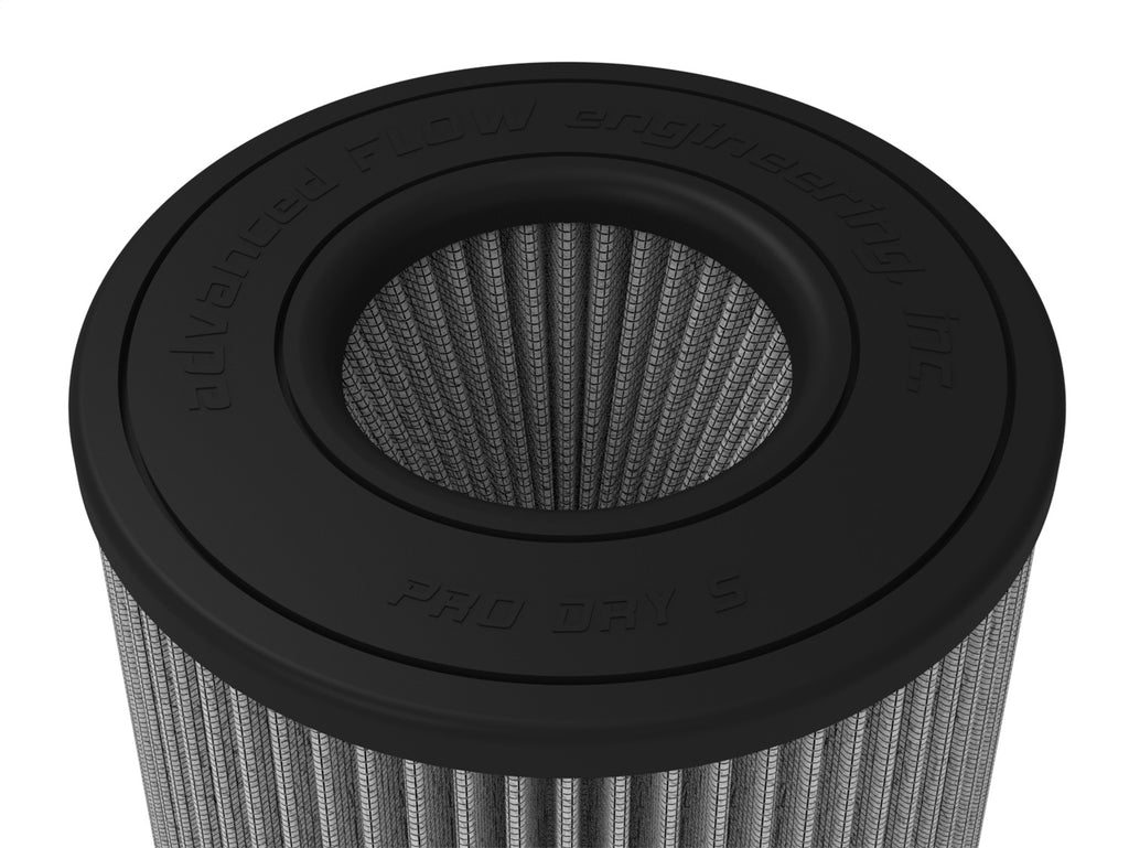 aFe Power MomentumINtake Replacement Air Filter w/Pro DRY S 5-1/2IN F x 8IN B x 7IN T (Inverted) x 9IN (20-91209D)