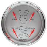 AutoMeter Marine Chrome - 100 PSI (200705-35)
