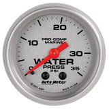 AutoMeter Water Pressure Gauge (200772-33)