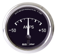 Load image into Gallery viewer, AutoMeter Gauge Ammeter 2-1/16in. 50A Electric Cobra (201012)